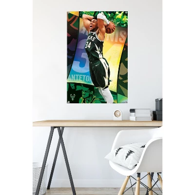 Trends International NBA Milwaukee Bucks - Giannis Antetokounmpo 21 Unframed Wall Poster Prints 7 Trends International NBA Milwaukee Bucks - Giannis Antetokounmpo 21 Unframed Wall Poster Prints - Image 5