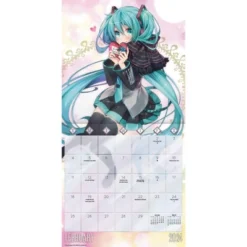 Trends International Inc. 2023-24 Wall Calendar 12"x12" Hatsune Miku -Everyday Fan & Home GUEST 68da268c 1cd5 416b bcc3 7d8d15c3b332