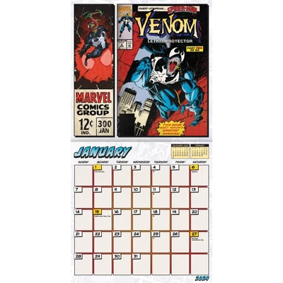 Trends International Inc. 2023-24 Wall Calendar 12"x12" Marvel Comics 3 Trends International Inc. 2023-24 Wall Calendar 12"x12" Marvel Comics