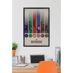 Avengers - Minimalist Logo Framed Poster Trends International -Everyday Fan & Home GUEST 6ae1ff5c 6af4 4482 aec6 a406b5bc27d5