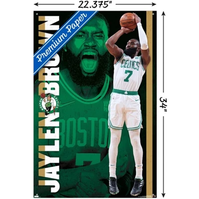 Trends International NBA Boston Celtics - Jaylen Brown 21 Unframed Wall Poster Prints 4 Trends International NBA Boston Celtics - Jaylen Brown 21 Unframed Wall Poster Prints - Image 2