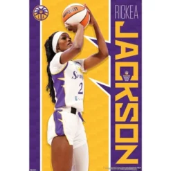 Trends International WNBA Los Angeles Sparks - Rickea Jackson 25 Framed Wall Poster Prints -Everyday Fan & Home GUEST 6b13a68b 30ea 4f22 9f16 e40933823ac6 1