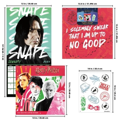 Trends International 2026 Harry Potter Collector's 12.63"x12.63" Edition Calendar 10 Trends International 2026 Harry Potter Collector's 12.63"x12.63" Edition Calendar - Image 8