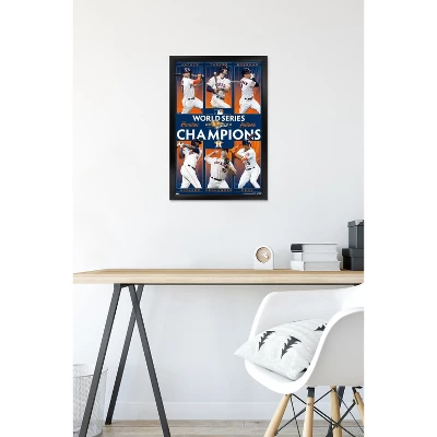 Trends International MLB Houston Astros - 2022 World Series Champions Framed Wall Poster Prints 7 Trends International MLB Houston Astros - 2022 World Series Champions Framed Wall Poster Prints - Image 5