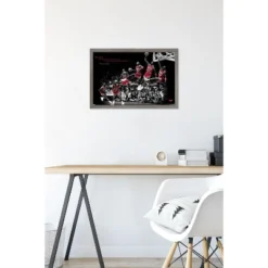 Trends International Michael Jordan - Fly Framed Wall Poster Prints -Everyday Fan & Home GUEST 6c4fb9d7 fa2e 49b6 bb04 9cd8d9b12ec8