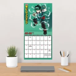 Trends International Inc. 2023-24 Wall Calendar 12"x12" Bilingual English/French My Hero Academia -Everyday Fan & Home GUEST 6c5d67c6 b7ef 495f bfda e73bc0c5c3a4