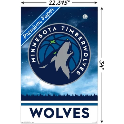 Trends International NBA Minnesota Timberwolves - Logo 18 Unframed Wall Poster Prints 4 Trends International NBA Minnesota Timberwolves - Logo 18 Unframed Wall Poster Prints - Image 2