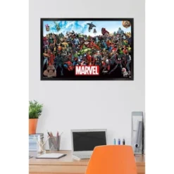 Marvel - The Lineup Framed Poster Trends International -Everyday Fan & Home GUEST 6e4e65ae d587 49f1 8b9f 3dff4e6fd754