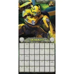Trends International Inc. 2023-24 Wall Calendar 12"x12" Transformers: Rise Of The Beasts