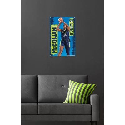 Trends International WNBA Dallas Wings - Teaira McCowan 25 Unframed Wall Poster Prints 7 Trends International WNBA Dallas Wings - Teaira McCowan 25 Unframed Wall Poster Prints - Image 5