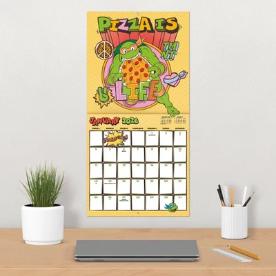 Trends International 2026 Teenage Mutant Ninja Turtles 12"x12" Wall Calendar 6 Trends International 2026 Teenage Mutant Ninja Turtles 12"x12" Wall Calendar - Image 4