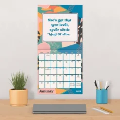 Trends International Inc. 2023-24 Wall Calendar 12"x12" Empowerment -Everyday Fan & Home GUEST 739a62bf ef88 4abf 92ac 1de1c52f7910