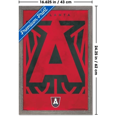 Trends International WNBA Atlanta Dream - Logo 25 Framed Wall Poster Prints 4 Trends International WNBA Atlanta Dream - Logo 25 Framed Wall Poster Prints - Image 2