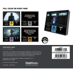 Star Wars Trends International 2026 Mandalorian Dayata Time 6.12"x5.37" Box Calendar -Everyday Fan & Home GUEST 77d4254c 2aa8 4203 be29 6b3b20b1199a
