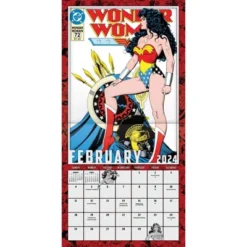 Trends International Inc. 2023-24 Wall Calendar 12"x12" DC Comics Wonder Women -Everyday Fan & Home GUEST 79372beb 9d63 4ef5 8f81 7ca5673f6431