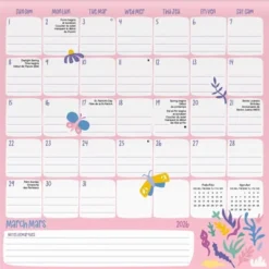 Trends International 2026 Family Bilingual French 12"x12" Family Calendar -Everyday Fan & Home GUEST 7e7e1bd4 2a7c 42ae af60 bfb6a51424f1