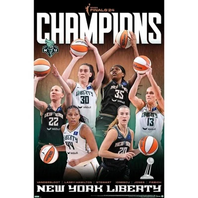Trends International WNBA New York Liberty - 2024 WNBA Finals Champions Unframed Wall Poster Prints 8 Trends International WNBA New York Liberty - 2024 WNBA Finals Champions Unframed Wall Poster Prints - Image 6