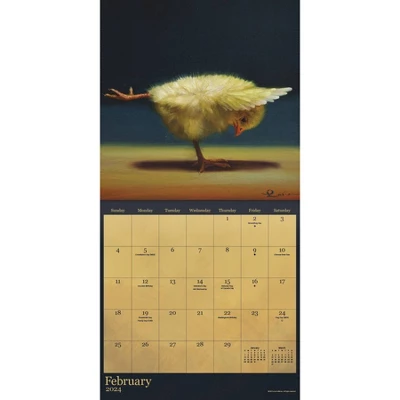 Trends International Inc. 2023-24 Wall Calendar 12"x12" Yoga Chicks By Lucia Heffernan 4 Trends International Inc. 2023-24 Wall Calendar 12"x12" Yoga Chicks By Lucia Heffernan - Image 2