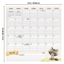 Trends International 2026 Animals Bilingual French 12"x12" Family Calendar -Everyday Fan & Home GUEST 7f1ee552 d544 483b 8d64 dd829b451463