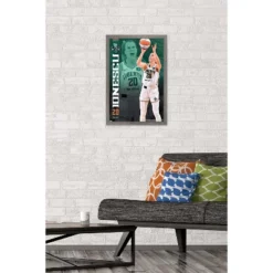 Trends International WNBA New York Liberty - Sabrina Ionescu 24 Framed Wall Poster Prints