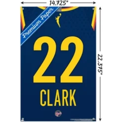Trends International WNBA Indiana Fever - Caitlin Clark Jersey Unframed Wall Poster Prints -Everyday Fan & Home GUEST 80a788a1 f658 4bde 9a37 6e7f8065a25b