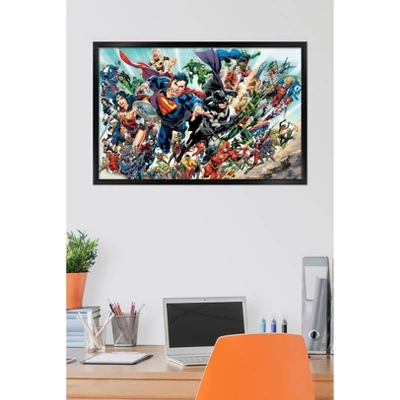 Dc Comics - Rebirth Framed Poster Trends International 4 Dc Comics - Rebirth Framed Poster Trends International - Image 3