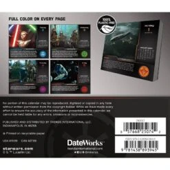 Trends International Inc. 2024 Daily Desk Calendar 4.25"x5" Star Wars: Saga -Everyday Fan & Home GUEST 83fc60f2 04b4 4912 a88b ed6766af7e91