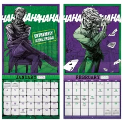 Trends International 2026 Joker 12"x12" Wall Calendar -Everyday Fan & Home GUEST 841f0db0 27df 450b a1fb 7a4cd3717ebf