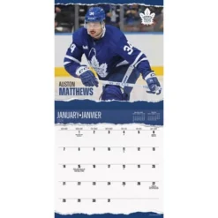 Trends International Inc. 2023-24 Wall Calendar 12"x12" NHL Toronto Maple Leafs