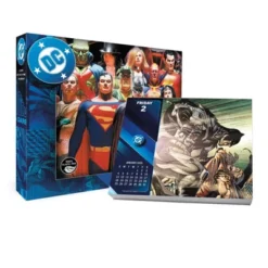 Trends International 2026 DC Comics Dayata Time 6.12"x5.37" Box Calendar -Everyday Fan & Home GUEST 849380b6 605d 4b62 a332 abda465bd278