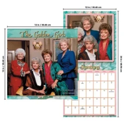 Trends International 2026 Golden Girls 12"x12" Wall Calendar 14 Trends International 2026 Golden Girls 12"x12" Wall Calendar -Everyday Fan & Home GUEST 856d85fe 08bc 4fb8 9fe1 9d006d37f43e