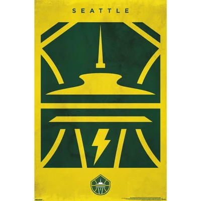 Trends International WNBA Seattle Storm - Logo 25 Unframed Wall Poster Prints 8 Trends International WNBA Seattle Storm - Logo 25 Unframed Wall Poster Prints - Image 6