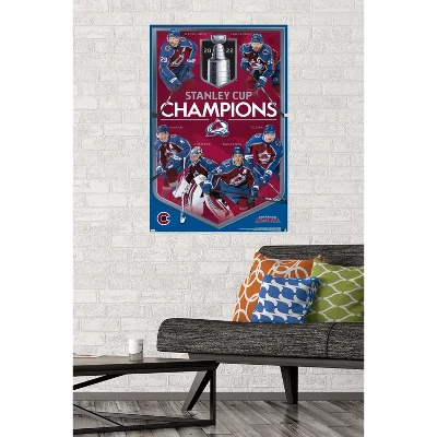 Trends International NHL Colorado Avalanche - 2022 Stanley Cup Champions Unframed Wall Poster Prints 3 Trends International NHL Colorado Avalanche - 2022 Stanley Cup Champions Unframed Wall Poster Prints