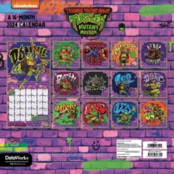 Trends International Inc. 2023-24 Wall Calendar 12"x12" Nickelodeon Teenage Mutant Ninja Turtles: Mutant Mayhem -Everyday Fan & Home GUEST 87624870 a594 49c0 8904 fb6e9904aaae
