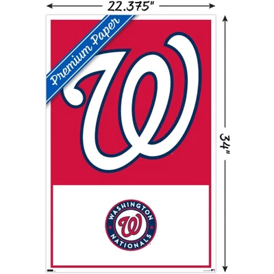 Trends International MLB Washington Nationals - Logo 22 Unframed Wall Poster Prints 4 Trends International MLB Washington Nationals - Logo 22 Unframed Wall Poster Prints - Image 2