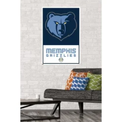 Trends International NBA Memphis Grizzlies - Logo 21 Unframed Wall Poster Prints