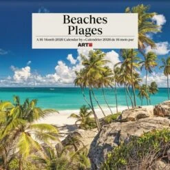 Trends International 2026 Beaches Bilingual French 12"x12" Wall Calendar -Everyday Fan & Home GUEST 8996ad62 acae 43ad b33e 17d791da64e3