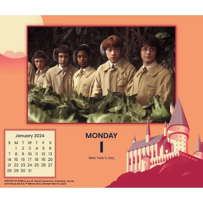 Trends International Inc. 2024 Daily Desk Calendar 4.25"x5" Harry Potter 4 Trends International Inc. 2024 Daily Desk Calendar 4.25"x5" Harry Potter - Image 2