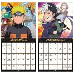 Trends International 2026 Naruto Shippuden 12"x12" Wall Calendar -Everyday Fan & Home GUEST 8e1bed40 6d5f 4031 a2ac 74890c38cf04