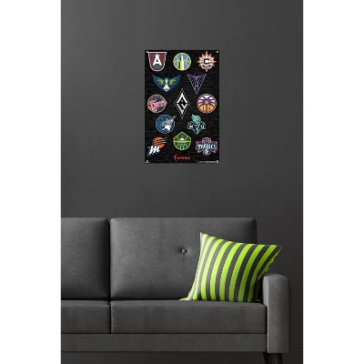 Trends International WNBA League - Logos 25 Unframed Wall Poster Prints 7 Trends International WNBA League - Logos 25 Unframed Wall Poster Prints - Image 5