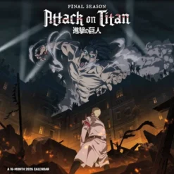 Trends International 2026 Attack On Titan 12"x12" Wall Calendar -Everyday Fan & Home GUEST 8fff8bb5 0e49 415e bdbd 67a1cb4858ad