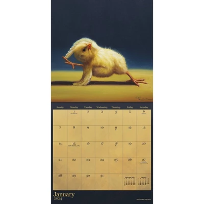 Trends International Inc. 2023-24 Wall Calendar 12"x12" Yoga Chicks By Lucia Heffernan 3 Trends International Inc. 2023-24 Wall Calendar 12"x12" Yoga Chicks By Lucia Heffernan