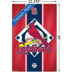 Trends International MLB St. Louis Cardinals - Logo 15 Unframed Wall Poster Prints -Everyday Fan & Home GUEST 930d7761 6e8e 42fc b85a a926be23adad
