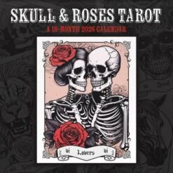 Trends International 2026 Tarot Skulls And Roses 12"x12" Wall Calendar -Everyday Fan & Home GUEST 943d550b 0205 4165 9259 6eaf64a3f954