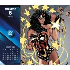 Trends International 2026 DC Comics Dayata Time 6.12"x5.37" Box Calendar -Everyday Fan & Home GUEST 95073a9f 058f 4d2b 8579 64f4a3ee6c6b