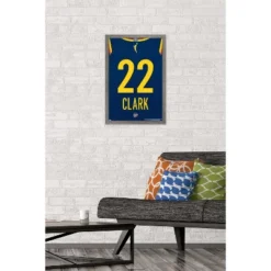 Trends International WNBA Indiana Fever - Caitlin Clark Jersey Framed Wall Poster Prints