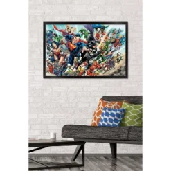 Dc Comics - Rebirth Framed Poster Trends International