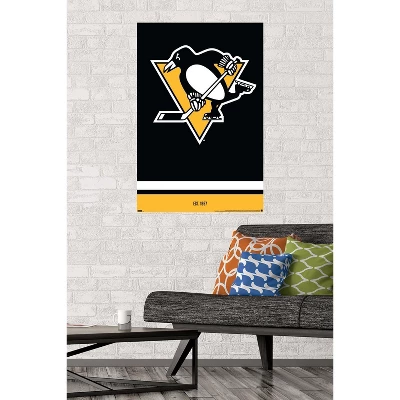Trends International NHL Pittsburgh Penguins - Logo 21 Unframed Wall Poster Prints 3 Trends International NHL Pittsburgh Penguins - Logo 21 Unframed Wall Poster Prints