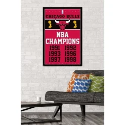 Trends International NBA Chicago Bulls - Champions 13 Unframed Wall Poster Prints