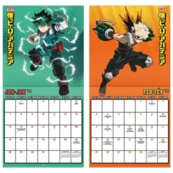 Trends International Inc. 2023-24 Wall Calendar 12"x12" Bilingual English/French My Hero Academia -Everyday Fan & Home GUEST 9a5f00cb bfdf 41eb a867 499cea1160c7